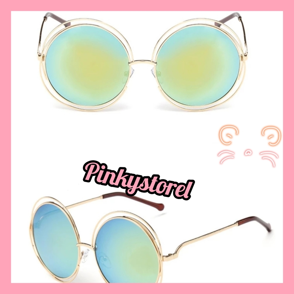 Vintage Sunglasses Blue💙 - Picture 3 of 4